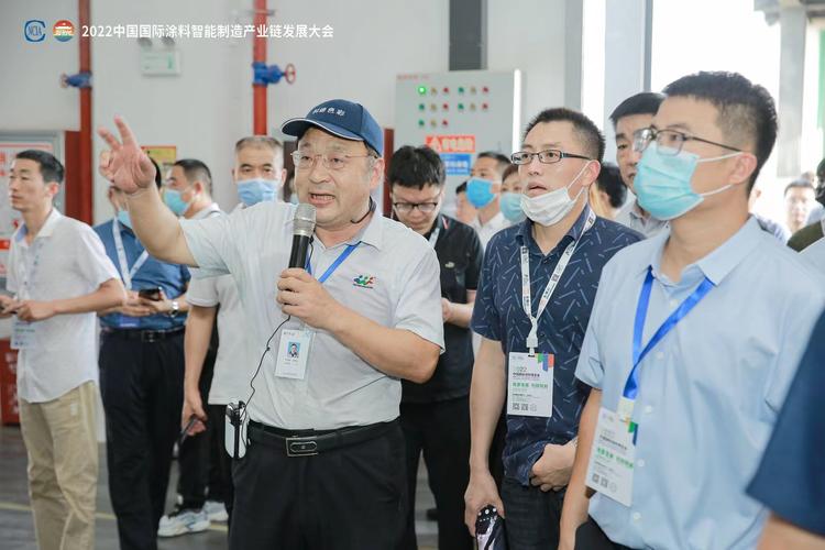 智汇明光，质赢未来 国际涂料智能制造大会嘉宾莅临科迪参观指导